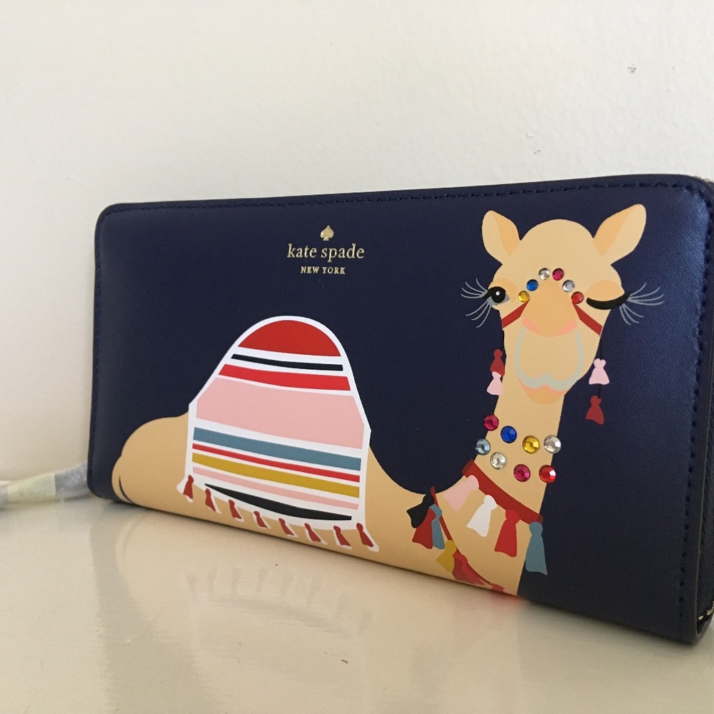 kate spade new york SPICE UP CAMEL NEDA WALLET